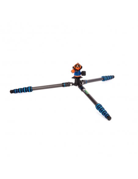 Statyw 3 Legged Thing Punks Brian Blue 2.0, wł. węglowe, 5-sekcji, udźwig 18 kg, głowica kulowa Neo 2.0