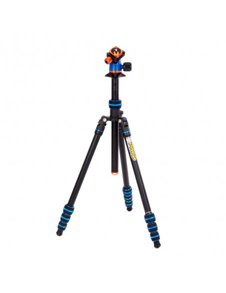 Statyw 3 Legged Thing Punks Travis Blue 2.0, aluminiowy, 4-sekcje, udźwig 18 kg, głowica kulowa Neo 2.0