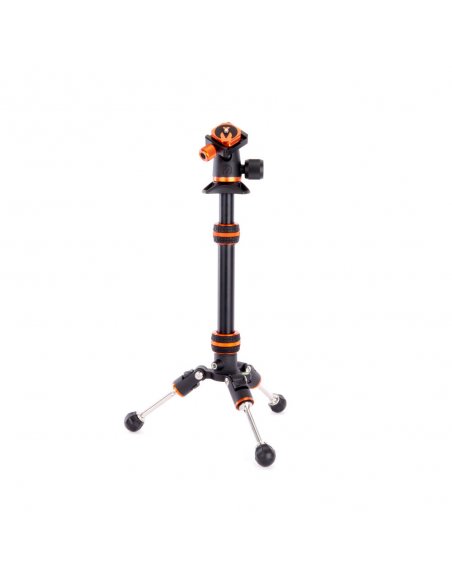 Statyw 3 Legged Thing Punks Corey Black 2.0, aluminiowy, 5-sekcji, udźwig 14 kg, głowica kulowa Neo