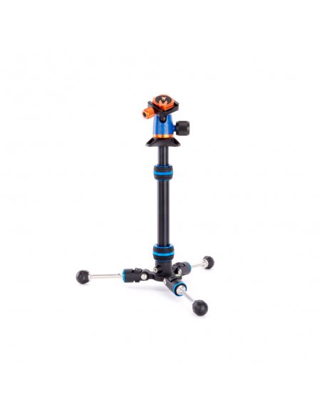 Statyw 3 Legged Thing Punks Corey Blue 2.0, aluminiowy, 5-sekcji, udźwig 14 kg, głowica kulowa Neo