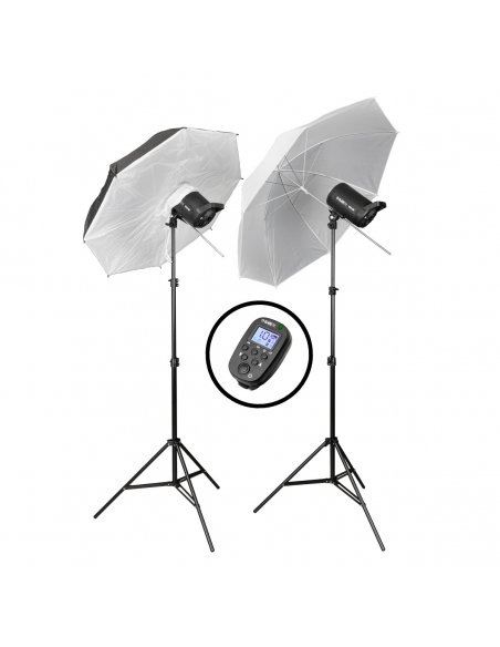 GlareOne Vega 400 Basic Kit - studio lighting kit