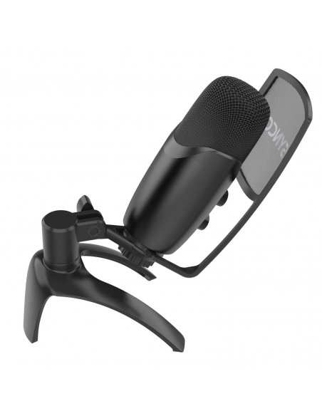 Synco V2 mikrofon USB z filtrem POP i odsłuchem - pojemnościowy