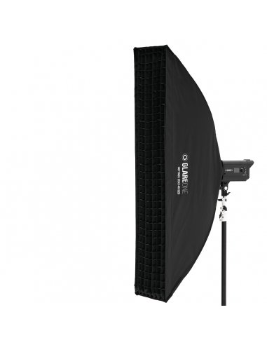 GlareOne Softbox 35x140 PRO Kit - grid included