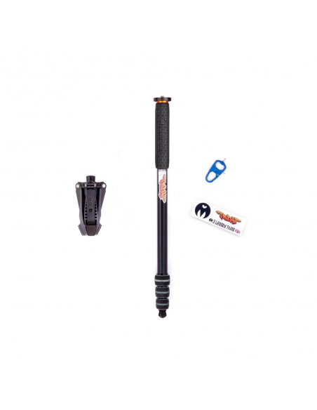 Monopod 3 Legged Thing Trent Kit 2.0 Grey 4 sekcje, stopy magnezu, udźwig 30 kg z podstawką Docz2