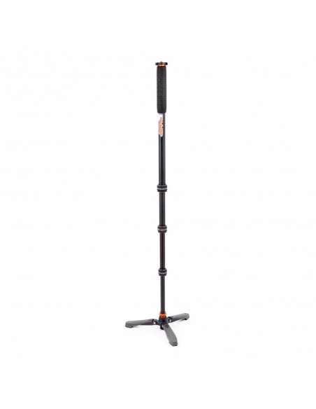 Monopod 3 Legged Thing Trent Kit 2.0 Grey 4 sekcje, stopy magnezu, udźwig 30 kg z podstawką Docz2
