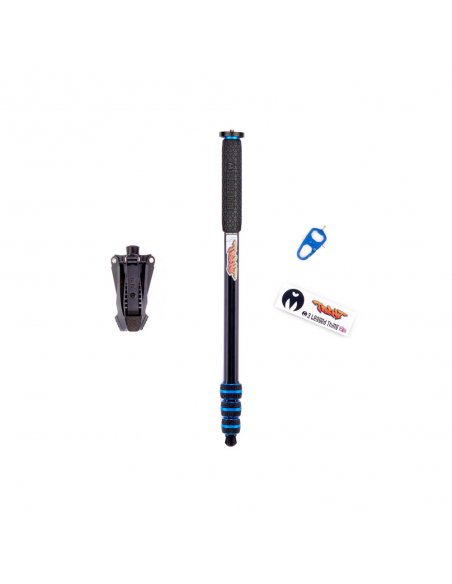 Monopod 3 Legged Thing Trent Kit 2.0 Blue 4 sekcje, stopy magnezu, udźwig 30 kg z podstawką Docz2