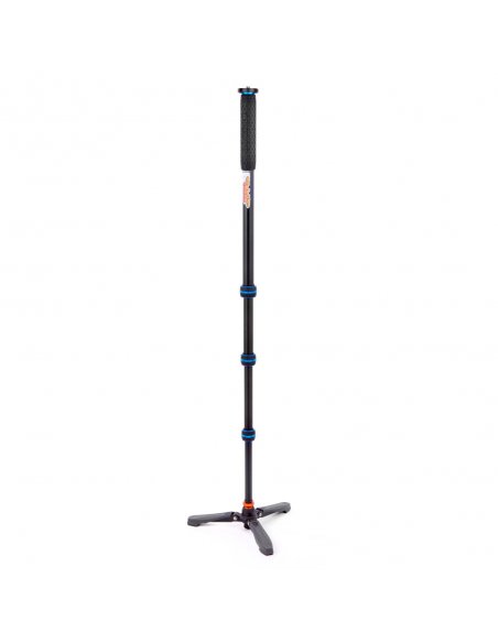 Monopod 3 Legged Thing Trent Kit 2.0 Blue 4 sekcje, stopy magnezu, udźwig 30 kg z podstawką Docz2