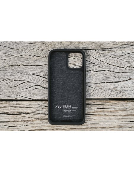 Peak Design Mobile Etui Everyday Case Fabric iPhone 14 - Szarozielone
