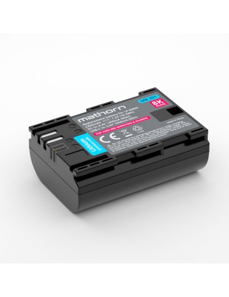 Bateria Mathorn MB-201 2250mAh USB-C zamiennik LP-E6NH