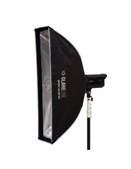 GlareOne Softbox 25x100 PRO Kit - grid included