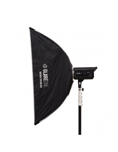 GlareOne Softbox 25x100 PRO - zestaw z gridem
