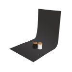 GlareOne PVC Background 60x130cm - black
