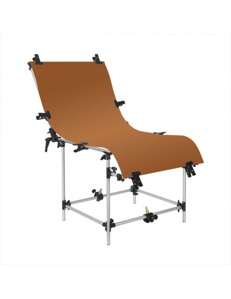 GlareOne tło PVC 60x130cm - kawa z mlekiem