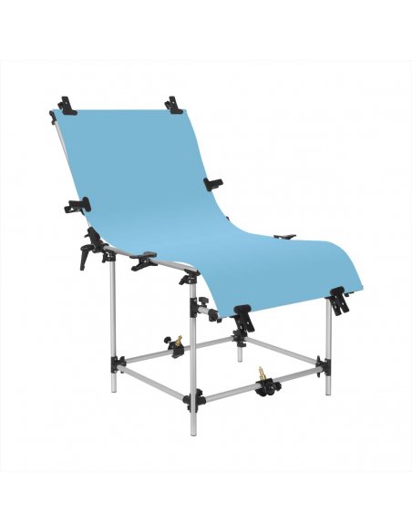 GlareOne PVC Background 60x130cm - blue