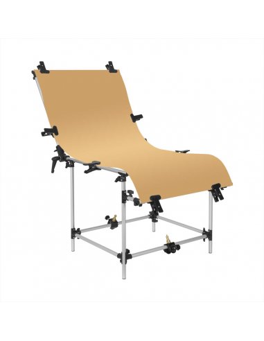 GlareOne tło PVC 60x130cm - pomarańczowe