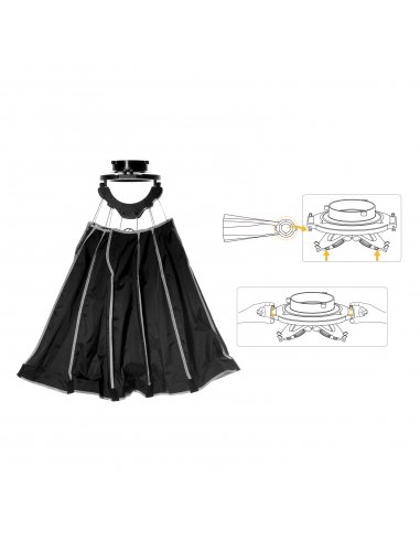 COLBOR Parabolic Softbox with Grid 45cm...