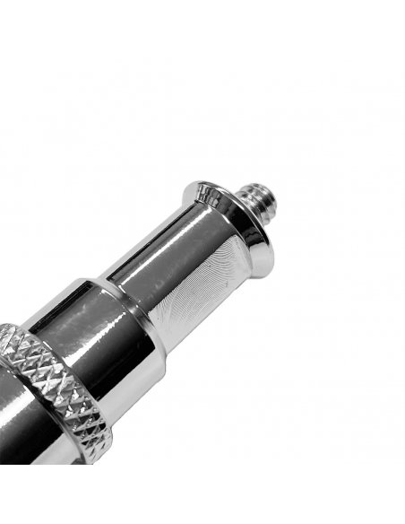 GlareOne Boom Pin - 1/4" and 3/8" male thread spigot for boom stands