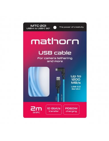 Kabel fotograficzny Mathorn MTC-201 2m 10Gbps...